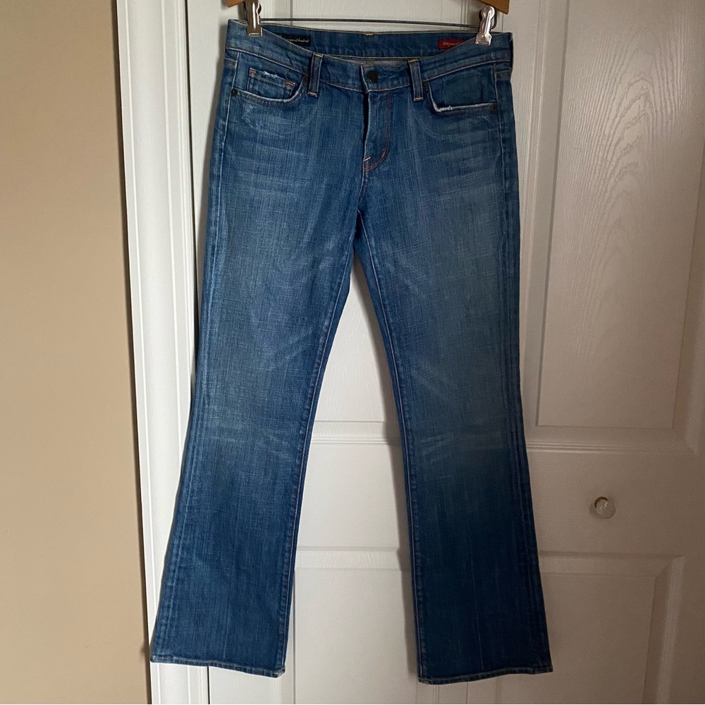 Vintage Citizens Of Humanity Denim Low Rise Boot Cut Jeans 29” Y2K Western